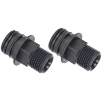 Flojet Pump Quick Connect Port Kit 22mm QC x 14 Quest Thread 20381-704