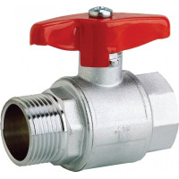 Nickel Chromium Plated Brass Low Pressure Ball Valve 400-1072