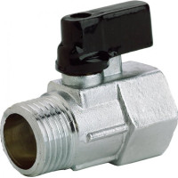 Nickel Chromium Plated Brass Mini Ball Valve 400-1090