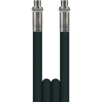 Suttner High Pressure Hose 15 Metre 500 Bar 1/4"M Ends DN6 Wrapped 4243440159