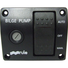 Rule 3 Way Bilge Pump Switch Panel 12V