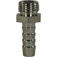 Suttner Hose Tail Stainless Steel 1/2" Male 8mm 71079