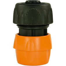 Hozelock Style Hose Coupling Plastic 1/2" + NRV 72741