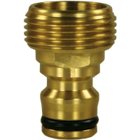 Hozelock Style Coupling Plug Brass 1/2"M Universal 728320