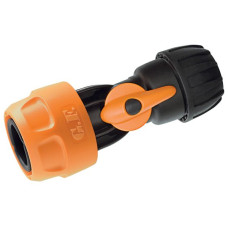 Garden Hose Female QR Coupler With Tap 1/2" & 5/8" 6 Bar Garden Hose Female QR Coupler With Tap 1/2" & 5/8" 6 Bar