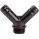GEOline by Tecomec Polypropylene Hose Barb Y Fitting
