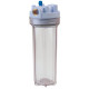 Cartridge Water Filters - 10" 2 & 3 Piece Filter Housings