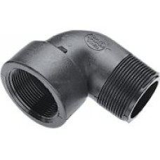 Banjo Polypropylene 90° Threaded Elbow 9901-SL025-90
