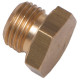 High Pressure Brass Pipe Fittings Threaded Plugs High Pressure Brass Pipe Fittings Threaded Plugs