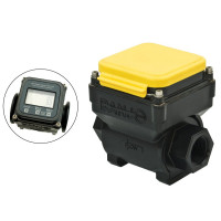 Banjo Flow Meter - Battery Powered 9901-FM100 (1" Female Thread Ports 1" Full Port Flow)
