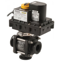 Banjo Electric 3 Way Directional Valve 9901-MEV100BLCF (1" flanges)