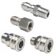 PA ARS250 Nickel Plated Brass and SS Quick Release Couplers and Adaptors