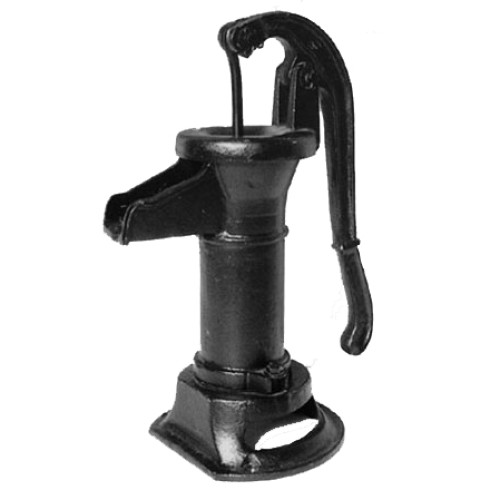 Cast Iron Pitcher Water Pump Sink Type Garden Display