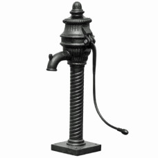 Cast Iron Tea Pot Courtyard Town Square Hand Water Pump