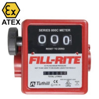 Fill-Rite 807 1" Flow Meter 3 Digit Standard 19-75 Lpm ATEX Certified 