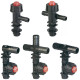 GEOline Single Quick Fit Dry Boom Nozzle Holders with Valve