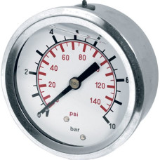 Wika Pressure Gauge 2"1/2 Rear Entry GG2SR40 0-40 Bar