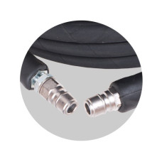 3/8" High Pressure Hose 10m 1 wire rubber hose 250 Bar HP2600QR