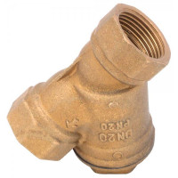 Brass Inline Strainer Pipe Fitting 1/2" BSP Thread