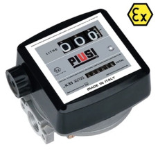 Piusi K33 ATEX Fuel Flow Meter Mechanical 20-120 Lpm 