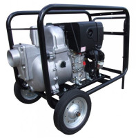 Koshin KTH-100DHES Pump 4" Hatz 1B20 Diesel Engine Driven Pump 1550 Lpm 20Hm
