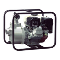 Koshin SEH-80X Pump 3" Honda GX160 Petrol Engine Driven Pump 930 Lpm 26 Hm