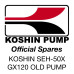 Koshin SEH-50X Pump Volute Spare Part 0113175