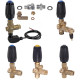 Mecline VRT3 Pressure Regulating Unloader Valves/Pressure Switches/Chemical Injectors Mecline VRT3 Pressure Regulating Unloader Valves/Pressure Switches/Chemical Injectors