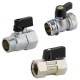 Nickel Chromium Plated Brass Mini Ball Valves Nickel Chromium Plated Brass Mini Ball Valves