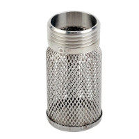 Stainless Steel Basket Strainer Particle Strainer (1000 micron) 3/4"