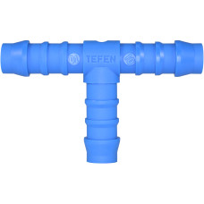 Tefen Hose Joiner Tee Plastic 10mm x 10mm x 10mm GS1405