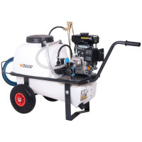 Comet MC18 50L Wheelbarrow Tank Loncin LC152F-PS Petrol Engine WBU-50-1115P 15 Bar 10.7 Lpm