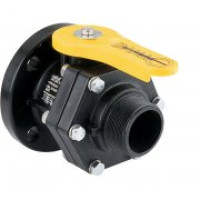 Banjo Polypropylene Bolted Ball Valve 9901-VSMT200FPAF