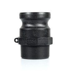 Camlock Type F Probe X 2" TM Polypropylene CAMF2PP