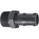 Banjo Polypropylene Hose Barb x Male Thread