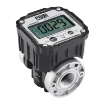 1" Oval Gear Pulse Meter Piusi - With Electronic Display 1" Oval Gear Pulse Meter Piusi - With Electronic Display