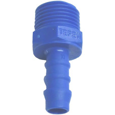 Tefen Hose Tail Plastic Tapered Male 1/2" TM X 10 mm GS1235