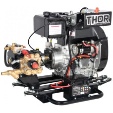 Thor TS41200DHE Hatz Diesel Engine Driven Interpump Skid Pressure Washer 200 bar 41 lpm